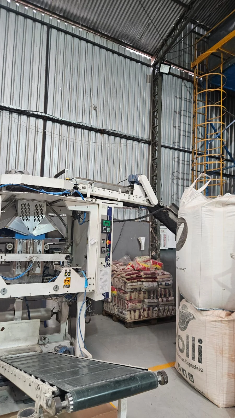 Sistema de limpeza e seleção