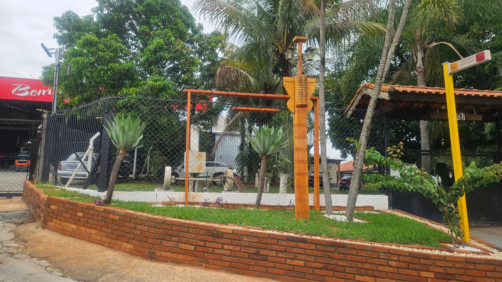Espaço de lazer da Loja de Fábrica